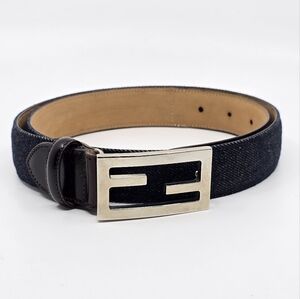 Fendi Denim Belt
